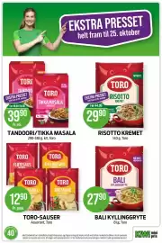 Kiwi kundeavis uke 40 Side 2: RISOTTO KREMET €29,90, BALI KYLLINGGRYTE €27,90