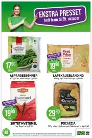 Kiwi kundeavis uke 40 Side 3: LAPSKAUSBLANDING €19,90, ASPARGESBØNNER €17,90