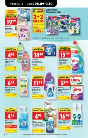 Biedronka gazetka tydzień 40 Strona 100: Odplamiacz do tkanin Oxy Spotless €11,99, Spray do czyszczenia Mr Magic €4,99