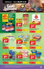 Biedronka gazetka tydzień 40 Strona 22: Puszysty serek twarogowy Almette €3,99, Serek Twój Smak aksamitny Piątnica €3,79
