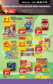 Biedronka gazetka tydzień 40 Strona 23: Filety śledziowe wiejskie XXL Lisner €14,99, Praliny Lindor Lindt €27,99