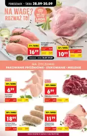 Biedronka gazetka tydzień 40 Strona 32: Wątroba z kurczaka €6,99, Wieprzowina golonka tylna €11,99