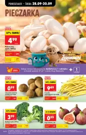 Biedronka gazetka tydzień 40 Strona 36: Fasolka szparagowa €9,49, Ziemniaki jadalne polskie €0,99