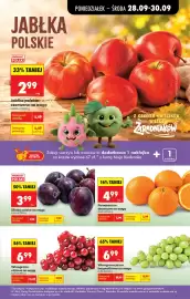 Biedronka gazetka tydzień 40 Strona 37: Śliwka polska €3,99, Pomarańcze deserowe €4,99