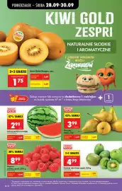 Biedronka gazetka tydzień 40 Strona 40: Arbuz polski €2,99, Gruszki €3,99