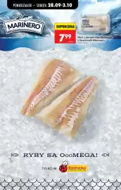 Biedronka gazetka tydzień 40 Strona 43: Filet z dorsza atlantyckiego z Grenlandii Marinero €7,99