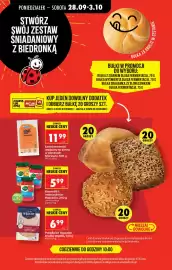 Biedronka gazetka tydzień 40 Strona 50: Łosoś w plastrach Marinero €11,99, Dżem 60% mniej cukrów Rapsodia €5,99