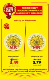 Biedronka gazetka tydzień 40 Strona 52: Margaryna MR €5,49, Margaryna MR €5,79