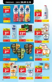 Biedronka gazetka tydzień 40 Strona 62: Jogurt Fruvita Wyśmienity €0,89, Deser tiramisu Gusto Bello €12,99