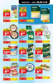 Biedronka gazetka tydzień 40 Strona 63: Ser gorgonzola Gusto Bello €6,99, Ser topiony Światowid €5,49