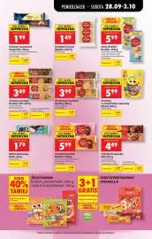 Biedronka gazetka tydzień 40 Strona 77: Ciastka Paryskie Bonitki €5,99, Ciastka owsiane Bonitki €3,49