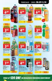 Biedronka gazetka tydzień 40 Strona 87: Napój gazowany Schweppes Indian Tonic €4,99, Napój niegazowany Isotonic Oshee €2,99