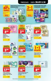 Biedronka gazetka tydzień 40 Strona 95: Wkładki higieniczne Femina Ultra €3,99