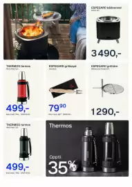 Jernia kundeavis Side 15: ESPEGARD grillspyd €99,90, THERMOS termos €799,00