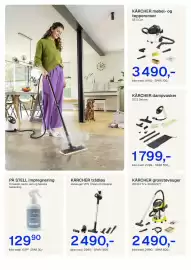 Jernia kundeavis Side 18: KÄRCHER trådløs €3.999,00, PÅ STELL impregnering €159,90