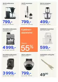 Jernia kundeavis Side 7: WILFA vaffeljern €999,00, WILFA kaffetrakter €1.199,00