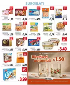 Volantino PrestoFresco Pagina 11: Nuggets di pollo Findus €2,59, Gamberi indopacifici €3,29