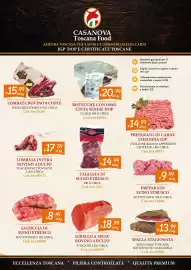 Volantino Zona Pagina 14: Tagliata di suino etrusco €14,99, Girello a meta' bovino adulto €18,99