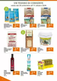 Volantino Zona Pagina 22: Farina Senatore Cappelli Bio €2,90, Farina di Grano Toscano Tipo 1 Spadoni €1,29