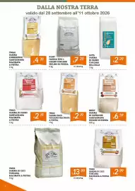 Volantino Zona Pagina 4: Farina Mais Toscano Macinata a Pietra €2,19, Farina di Farro Garfagnana €2,19