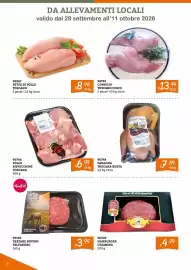 Volantino Zona Pagina 8: Faraona Toscana Busto €7,89, Pollo bistecchine toscana €6,99