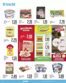 Volantino Supermercati Piccolo Pagina 12: Gran Terre Parmareggio Snack! €2,49, Biraghi formaggio grattugiato fresco €1,59