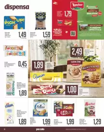 Volantino Supermercati Piccolo Pagina 16: Nestlé Fitness Barrette Vari Gusti €1,99, Nestlé Kit Kat/Smarties/Lion €1,99