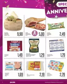 Volantino Supermercati Piccolo Pagina 2: Gran Terre Parmareggio Parmigiano Reggiano Grattugiato Fresco €1,29