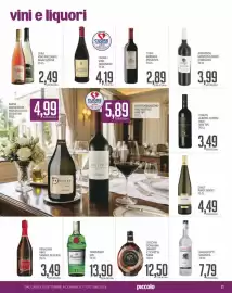 Volantino Supermercati Piccolo Pagina 21: Tanqueray Gin €13,90, Cavit Pinot Grigio €4,49