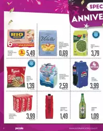 Volantino Supermercati Piccolo Pagina 4: Pizzoli We Love Croccanti €1,39, Rocchetta Acqua Minerale Naturale €2,59