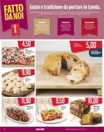 Volantino Supermercati Piccolo Pagina 8: Ravioli vari gusti €9,90, Piccolo panettone alla pera €10,00