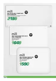 Coop Byggmix kundeavis Side 10: Mill glass gen. 4 smart wifi 900 w panelovn €2.199,00