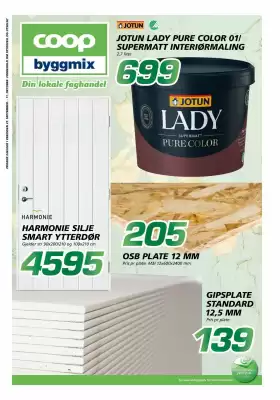 Coop Byggmix kundeavis (gyldig til 11-10)
