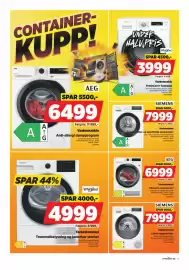 POWER kundeavis uke 40 Side 11: AEG Tørketrommel €6.999,00, AEG Vaskemaskin €6.499,00