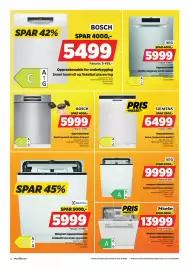 POWER kundeavis uke 40 Side 12: Bosch oppvaskmaskin €5.999,00, Bosch oppvaskmaskin €5.499,00