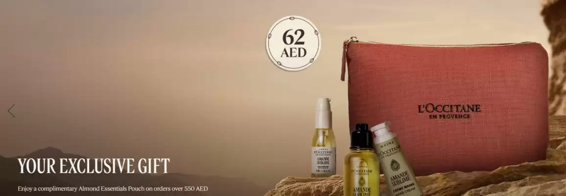 L'Occitane (valid until 2-10)