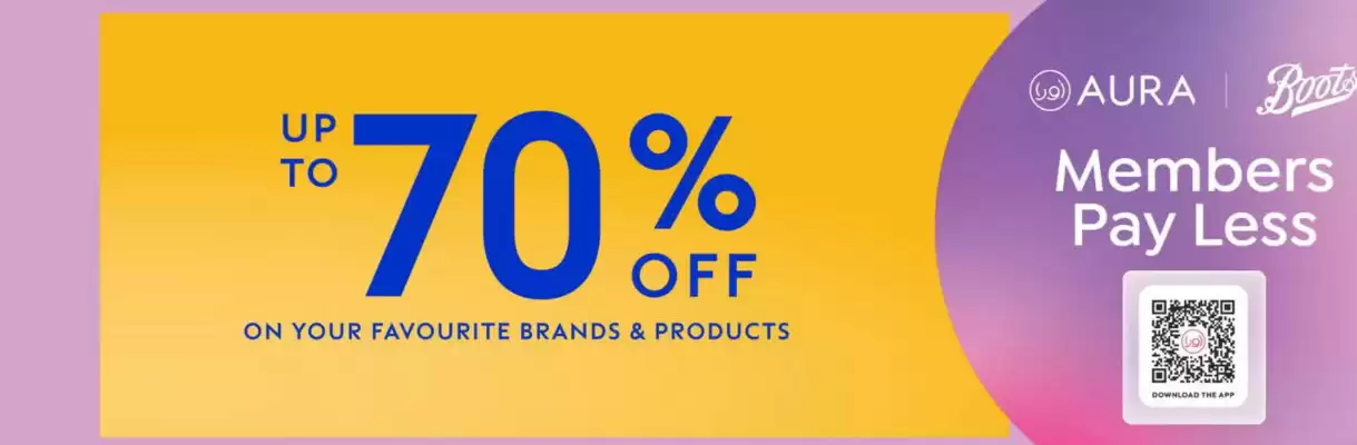 Boots (valid until 21-10)