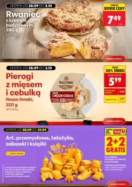 Biedronka gazetka tydzień 40 Strona 6: Art. przemysłowe, tekstylia, zabawki i książki