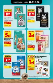 Biedronka gazetka tydzień 40 Strona 3: Karma dla psa z jagnięciną Activ Pet €11,99