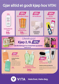 VITA kundeavis Side 6: Elizabeth Arden Showergel/bodylotion €149,00, Alt fra Hairlust €239,00