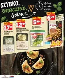 Topaz Express gazetka tydzień 40 Strona 12: Pierogi Wysokie z mięsem €12,99, Pierogi Wysokie €17,99