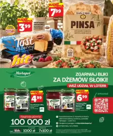 Topaz Express gazetka tydzień 40 Strona 15: Dżem Herbapol z Czarnych Porzeczek €4,99, Konfitura z Wiśni ekstra Herbapol €6,99