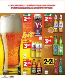 Topaz Express gazetka tydzień 40 Strona 20: Piwo Łomża €2,29, Napój piwny Captain Jack