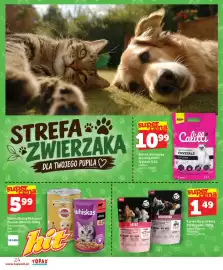 Topaz Express gazetka tydzień 40 Strona 24: Karma dla psa/kota Pet Republic €1,49, Żwirek silikonowy Calitti Crystals €10,99