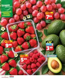 Topaz Express gazetka tydzień 40 Strona 4: Malina €5,99, Awokado €3,49