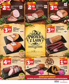 Topaz Express gazetka tydzień 40 Strona 7: Baleron wędzony Od Szymona €3,29, Szyanka/schab wiedeński Olewnik €3,29