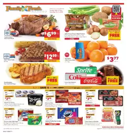 Family Fresh Market weekly ad week 40 Page 1: Angus Pride Fresh T-Bone Steak Bone-In €12,99