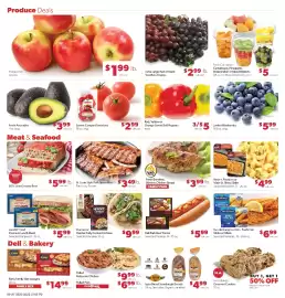 Family Fresh Market weekly ad week 40 Page 2: Extra Large Red or Black Seedless Grapes €2,99