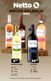 Netto gazetka | Alkohole Strona 1: Wino różowe Bulgarius Prestige półsłodkie €9,99