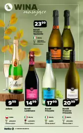Netto gazetka | Alkohole Strona 6: Wino musujące Borelli Lambrusco półsłodkie €14,99